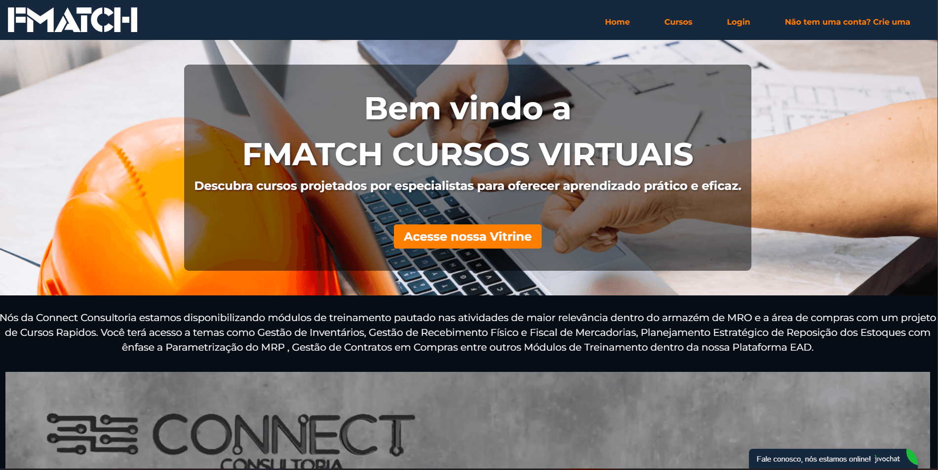 FMATCH - Plataforma de Cursos Online screenshot