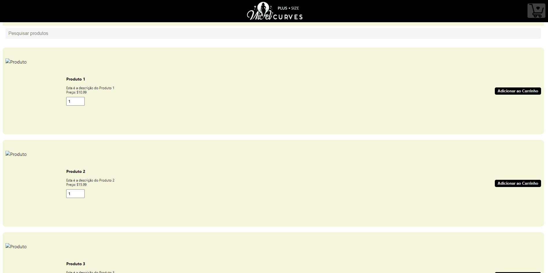 Micheli Curves - Loja de atendimento com WhatsApp screenshot