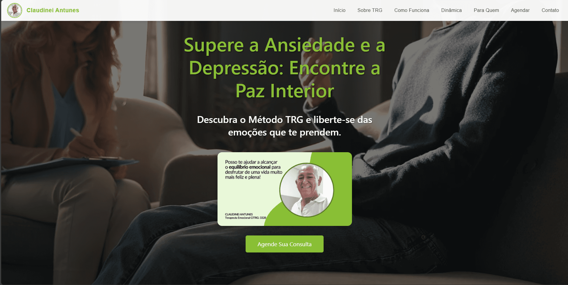 Claudinei Antunes - Terapeuta TRG screenshot